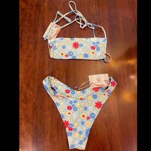 Copper closet bikini set, medium top with medium bottom